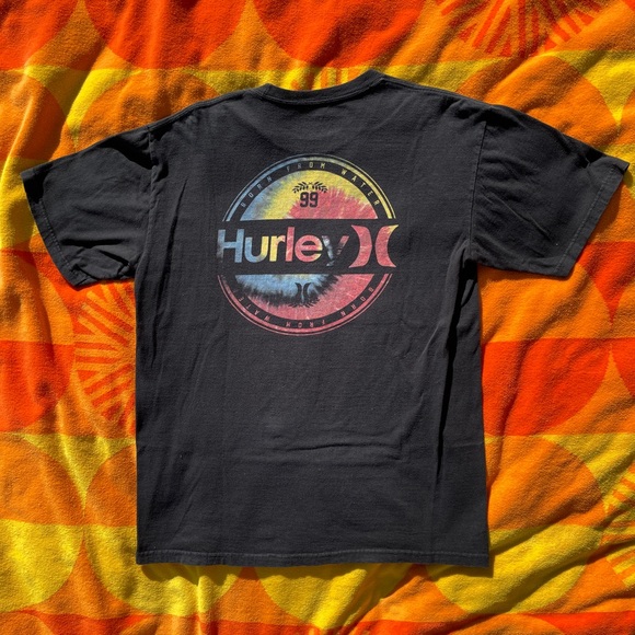 Black Hurley T-Shirt - Picture 3 of 4
